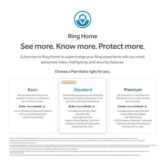 New Ring - Ring 1080p HD Smart Doorbell Motion Zones Two-Way  Silver - Picture 8 of 12